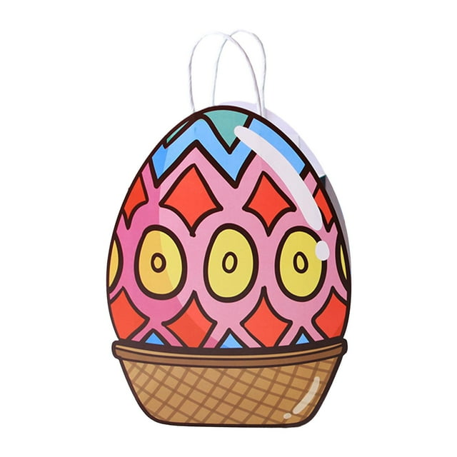 Bolsa De Regalo De Pascua Bolsa De Regalos Bolsa De Regalo De Pascua Bolsa De Mano Para Cumpleaños Festival Boda Rosa Azul