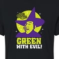 thumbnail image 3 of The Wizard of Oz - Green With Evil - Juniors Cropped Cotton Blend T-Shirt, 3 of 5