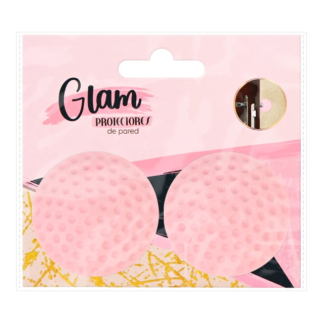 Tope para Puerta Prichos Glam Goma con Adhesivo con 2 Piezas
