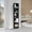 Black#2, variant on Metal File Cabinets, Vinton XS Bookcase Compact Bookshelf with Multiple Shelves, Black, Black Office File Cabinets,Pine Steel File Cabinets, Furniture Office File Cabinets & Storage Cabinets