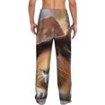 thumbnail image 7 of Salouo Cowboy Hat Guinea Pig Print Pajama Pants for Men, Lounge Pants Elastic Waistband Casual Men's sleepwear Loungewear Sleep Pajama Pant -X-Large, 7 of 7