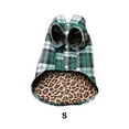 thumbnail image 3 of Camisa a cuadros para mascotas Methold Chaleco para cachorros Ropa para mascotas Verde S PT003817-11B, 3 of 6