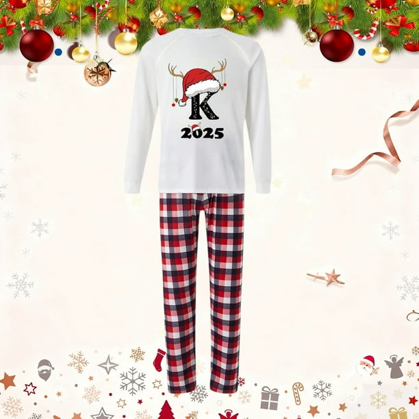 WILLBEST Pijama Navideña a Juego Para Toda la Familia. Pijamas Para Papá y Papá, Ideales Para Fiestas Navideñas. Ropa de Dormir Para Padres E Hijos, Perfecta Para Estar Cómodos en Casa.