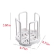 thumbnail image 2 of EGNMCR Égouttoir à Vaisselle Ajustable, Égouttoir à Bols en Plastique Extensible Support de Rangement Rétractable pour Assiettes Tasses Casseroles, 2 of 5