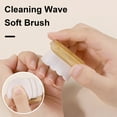 thumbnail image 1 of Compact Soft Bristle Brush Convenient Durable Small Mahjong Cleaning Manicure Tool for Dead Skin Removal, 1 of 8