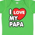thumbnail image 4 of Inktastic I Love My Papa Boys or Girls Baby Bodysuit, 4 of 5