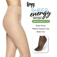 thumbnail image 3 of L'eggs Sheer Energy Standard-Panty Sheer Toe Nylon Pantyhose, Nude, Size A (Pack of 1), 3 of 5