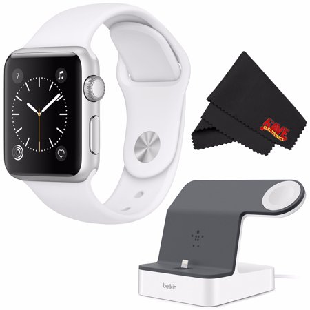 Apple Watch Series 1 38mm Silver Aluminum Case With White 