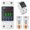 White: Style1, variant on 2Pcs Adjustable Voltage Protector Over and Under Voltage Protection, Style2