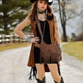 thumbnail image 2 of JASGOOD Fringe Purse Western Cowgirl Boho Bags for Women Tassel Crossbody Bag Vintage Suede Leather Handbag, 2 of 7