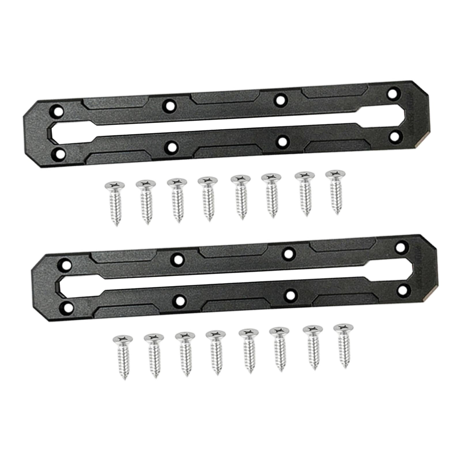 Baoblaze 2 Pieces Kayak Track Accessories, Kayak Gear Track Mount Kayak Low Profile Track 9 inch