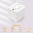 thumbnail image 3 of TFixolPortable BT Label Maker Wireless 58mm Thermal Receipt Printer BT Connection Use with APP Compatible with iOS Android Smartphone Adjustable Paper Width for Restaurant Supermarket Kitchen Office S, 3 of 7