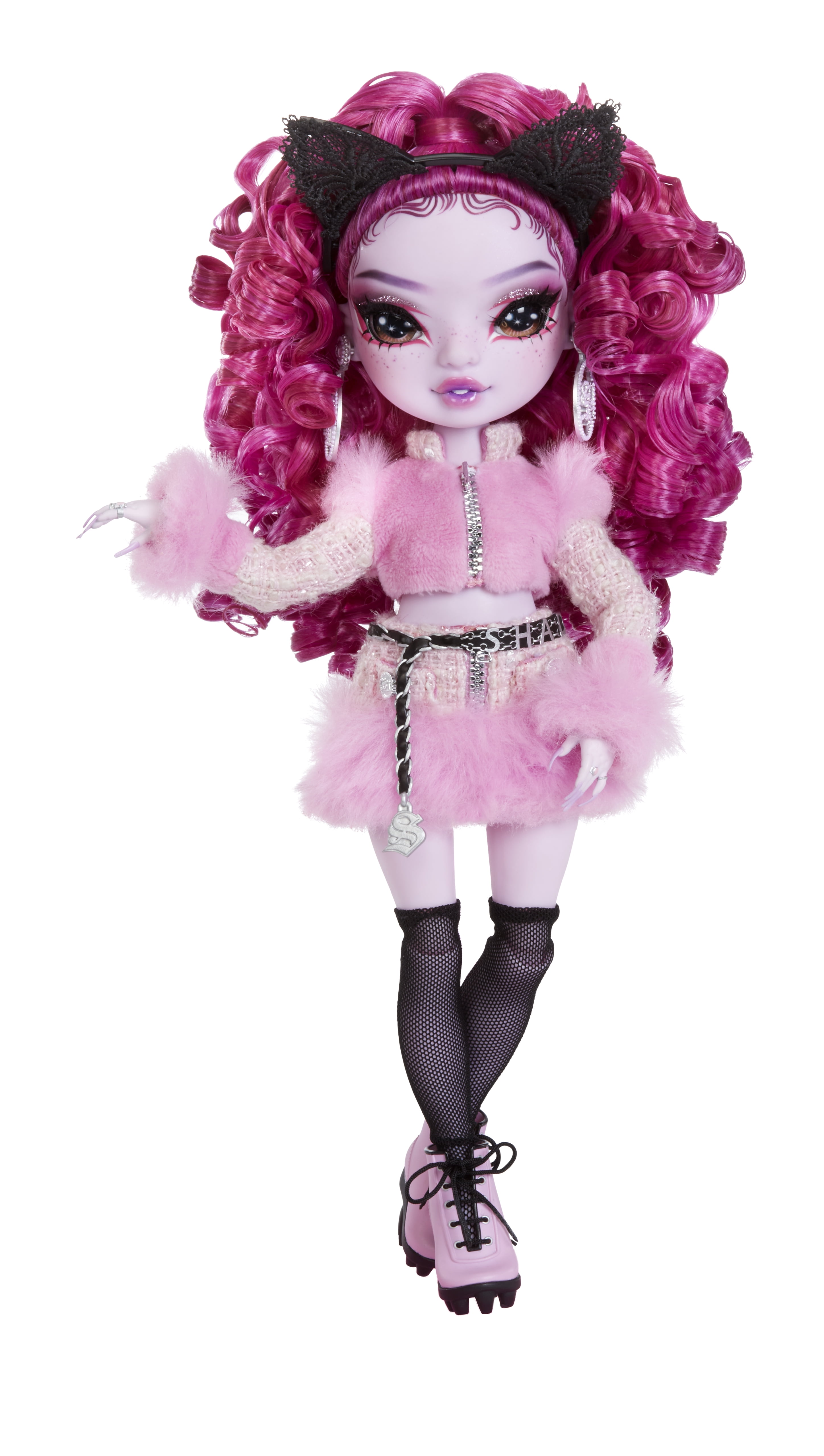 Rainbow High Rainbow Vision COSTUME BALL Shadow High – Lola Wilde (Pink) Fashion Doll. 11 inch Were-cat Themed Costume and Accessories. Toys for Kids, Great Gift for Kids 6-12 Years Old & Collectors