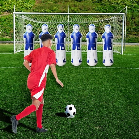 Wgthhk Inflatable Soccer Dummy Goalkeepr Air Mannequin Free Kick Defender Wall Goalkeeper Defender Training For Children Adult Walmart Canada