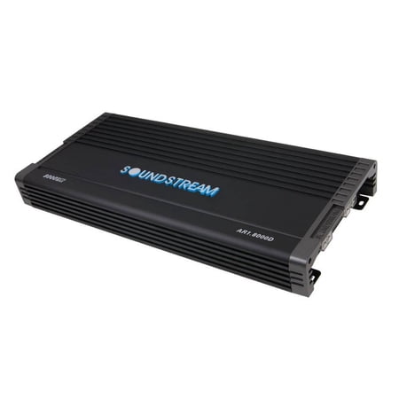 Soundstream AR1.8000D Arachnid 8000 Watt Monoblock Class D Car Audio Amplifier
