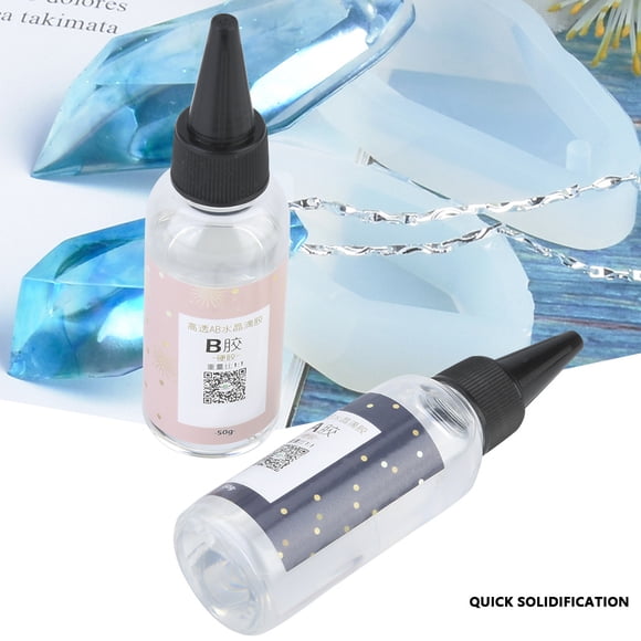 5 Weight Optional Thickening Bottle Neck Handcraft Resin Super Glue, Epoxy Resin Glue, Super Epoxy Resin Glue, For DIY