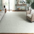 thumbnail image 2 of SAFAVIEH Ebony Colbert Plaid Area Rug, Sage/Ivory, 9' x 12', 2 of 10