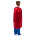thumbnail image 6 of DC Comics Superman Pajamas Boys Short Sleeve Shirt and Pant Set with Detachable Cape PJs, 6 of 6