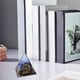 thumbnail image 5 of Soporte para chips de cristal de cuarzo, adorno de resina en forma de torre, decoración de escritorio, elegante idea de regalo, torre de cristal, resina de alta calidad, diseño de cristal, 5 of 8