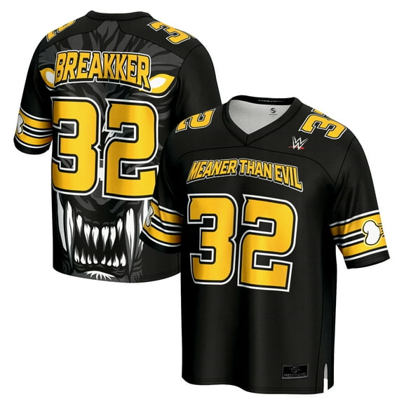 Youth Black Bron Breakker Jersey