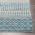 thumbnail image 6 of Livabliss Washable Rugs for Living Room, 7ft Round Lavadora Global Ink Blue Round Area Rug, Bedroom Dining Room Home Decor Stain Resistant Carpet (6'7" x 6'7"), 6 of 7