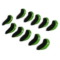 thumbnail image 4 of Iron Club Headcover, Durable Delicate 11Pcs/Set Neoprene Iron Club Head Cover Set  for  Training Green,Black, 4 of 8