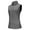 Dark Heather Grey, variant on Off Road Ventures Womens Fleece Vests Outerwear Lightweight Sleeveless Hiking Vest With Zip Pockets