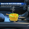 thumbnail image 4 of 5PCS Car Glow in the Dark Butt Bucket Ashtray, Portable Self-Extinguishing Smokeless Auto Cup Ash Holder with Lid, Mini Smellproof Cigarette Trash Accessories for Home Truck Office, 4 of 7