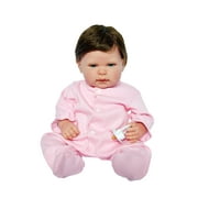 Ann Lauren Dolls 18 inch Pink Reborn Baby Doll Romper- Fits 16-18 inch Dolls-Perfect for Ages 3+