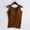 Brown, variant on ALLLIST Spring Tops for Women Brown Crew Neck Sleeveless Basic Solid Tank Tops Camisole XXL