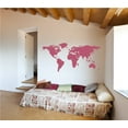 thumbnail image 1 of World Map Wall Art Earth Atlas Decal Sticker, 1 of 4