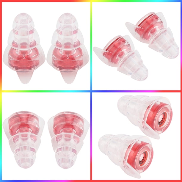 Tapones para los oídos antiruido,Alta fidelidad 27dB Protección auditiva contra el ruido Tapones para los oídos Protección auditiva Tapones para los oídos con reducción de ruido Resultados