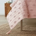 thumbnail image 3 of Mudd Eyelash 2 Piece Twin Microfiber Quilt Set, Blush, 3 of 5