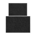 thumbnail image 4 of Better Homes & Gardens 2 Piece Paver Diamond Luxury Tufted Memory Foam Bath Rug Set, Grey, 4 of 8