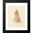 thumbnail image 2 of William Alexander 14x18 Black Modern Framed Museum Art Print Titled - A Chinese Warrior, 2 of 5