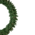 thumbnail image 3 of Northlight Pre-Lit Everett Pine Artificial Christmas Wreath - 48" - Clear Lights, 3 of 3