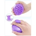 thumbnail image 2 of Masajeador de cuero cabelludo para el crecimiento del cabello, depurador de cuero cabelludo con cerdas de silicona suave para el crecimiento del cabello y la eliminación de la caspa, cepillo de champú, 2 of 4