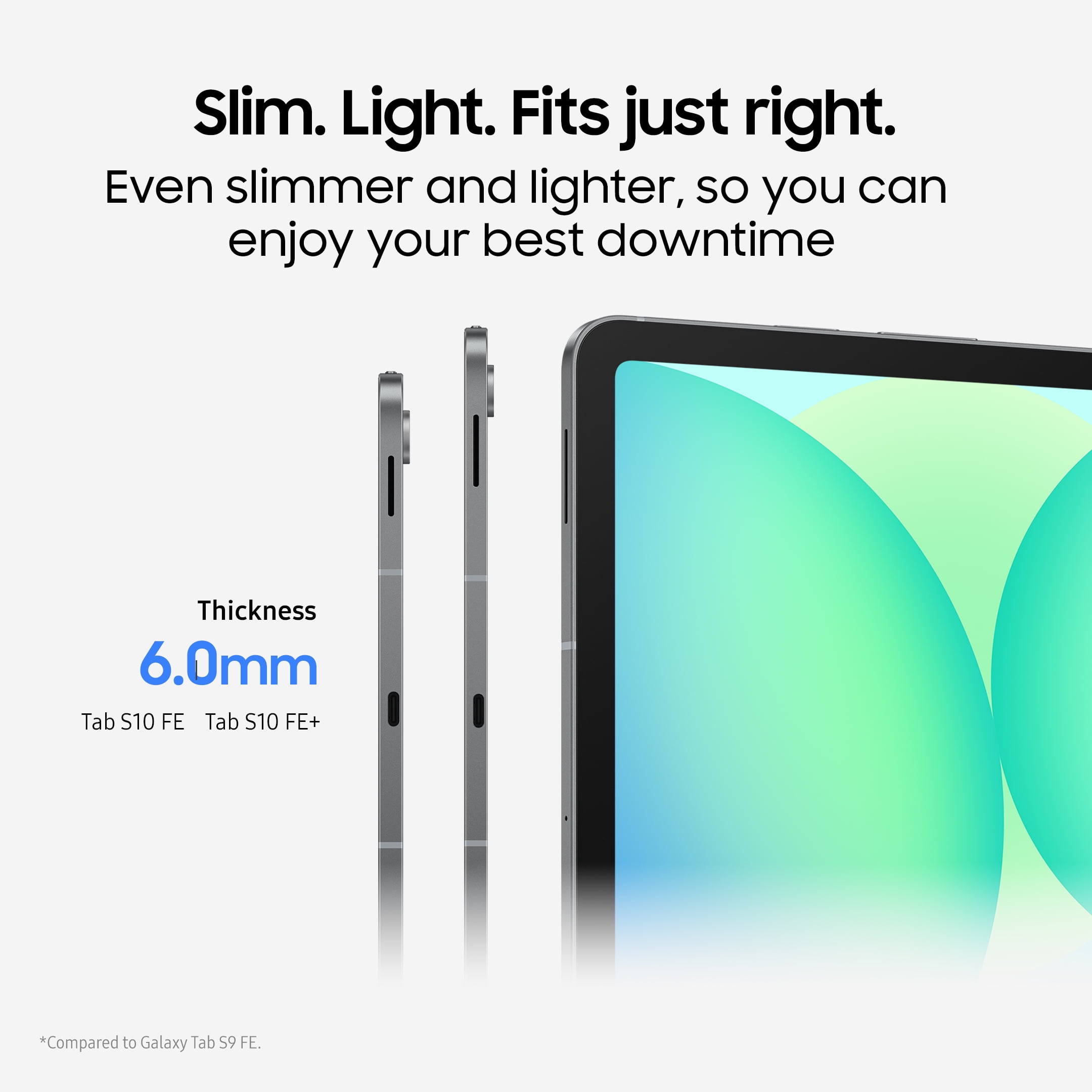 Samsung Galaxy Tab S10 FE+, 8GB+128GB, Light Blue