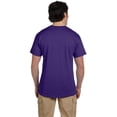thumbnail image 2 of Fruit of the Loom Men's Short Sleeve Crew Tee, XXXXX-Large  - Deep Purple, 2 of 3