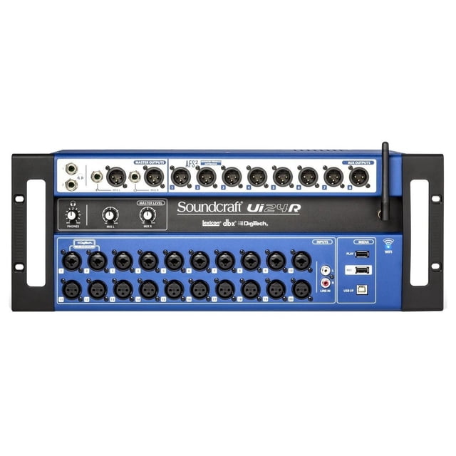 Mezcladora Digital de Rack 24 Canales SOUNDCRAFT UI-24R