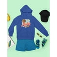 thumbnail image 3 of Aloha Tropical Coconut Icon Trendy Graphic Youth's Hoodie, 3 of 4