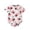 White, variant on KAUOD Baby Short Sleeve Independence Day Romper for Boys Girls New Born American Flag Bodysuits Lightweight Clothing