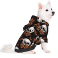 thumbnail image 2 of Haiem Butterfly Skull for Winter Dog Hoodie Sweatshirts with Pockets Warm Dog Clothes for Small Dogs Chihuahua-Small, 2 of 7