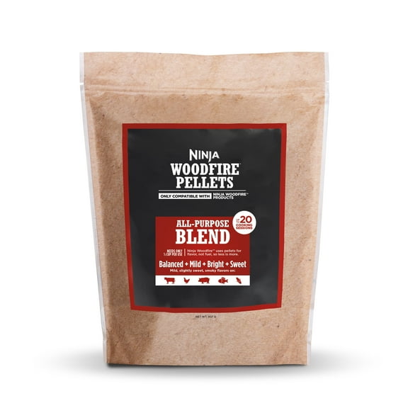 Ninja Woodfire Pellets All Purpose Blend Grill Wood Pellets, 2 lb