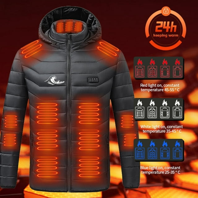 Ceisia Men's Solid Color Sleeveless Hooded Jacket Warm Casual Gift Outerwear for Layered Wear