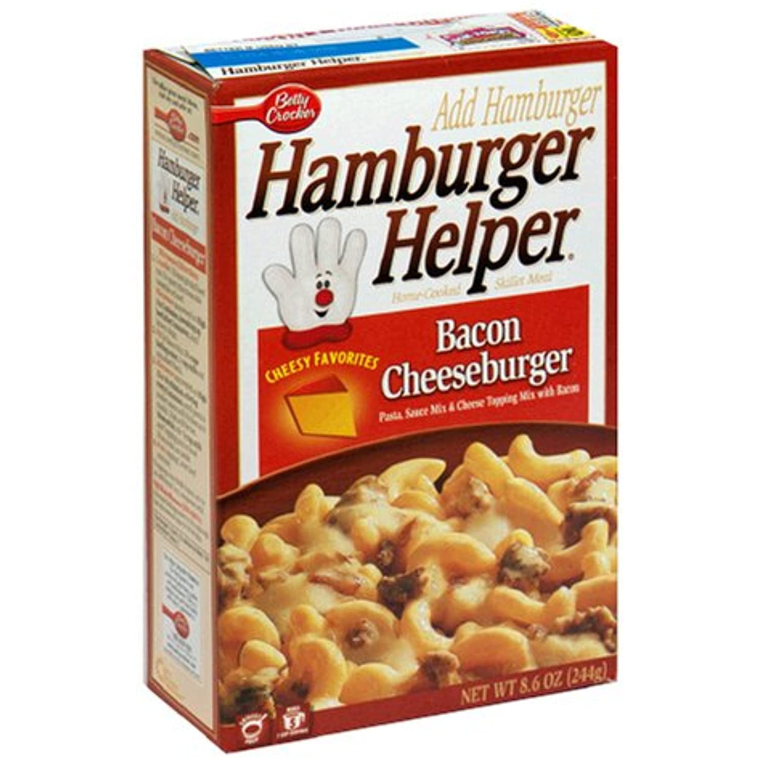 Hamburger Helper Bacon Cheeseburger Pasta & Sauce Mix 5.1 Oz