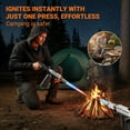 thumbnail image 6 of YIKA Powerful Propane Torch for Grilling & Cooking - Premium Material Torch with Extended Angle Nozzle, Adjustable Flame Up to 3272°F, Safe Non-Slip Guard for Outdoor BBQ, Culinary Precision, 6 of 9