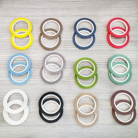 GOOHOCHY Colored Tape for Kids Assorted Color 6 Rolls per Set 0.1 x 0.04 in