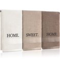 thumbnail image 1 of Juego de 3 toallas de mano FuWeave Farmhouse Decor, 100% algodón, 1 of 6