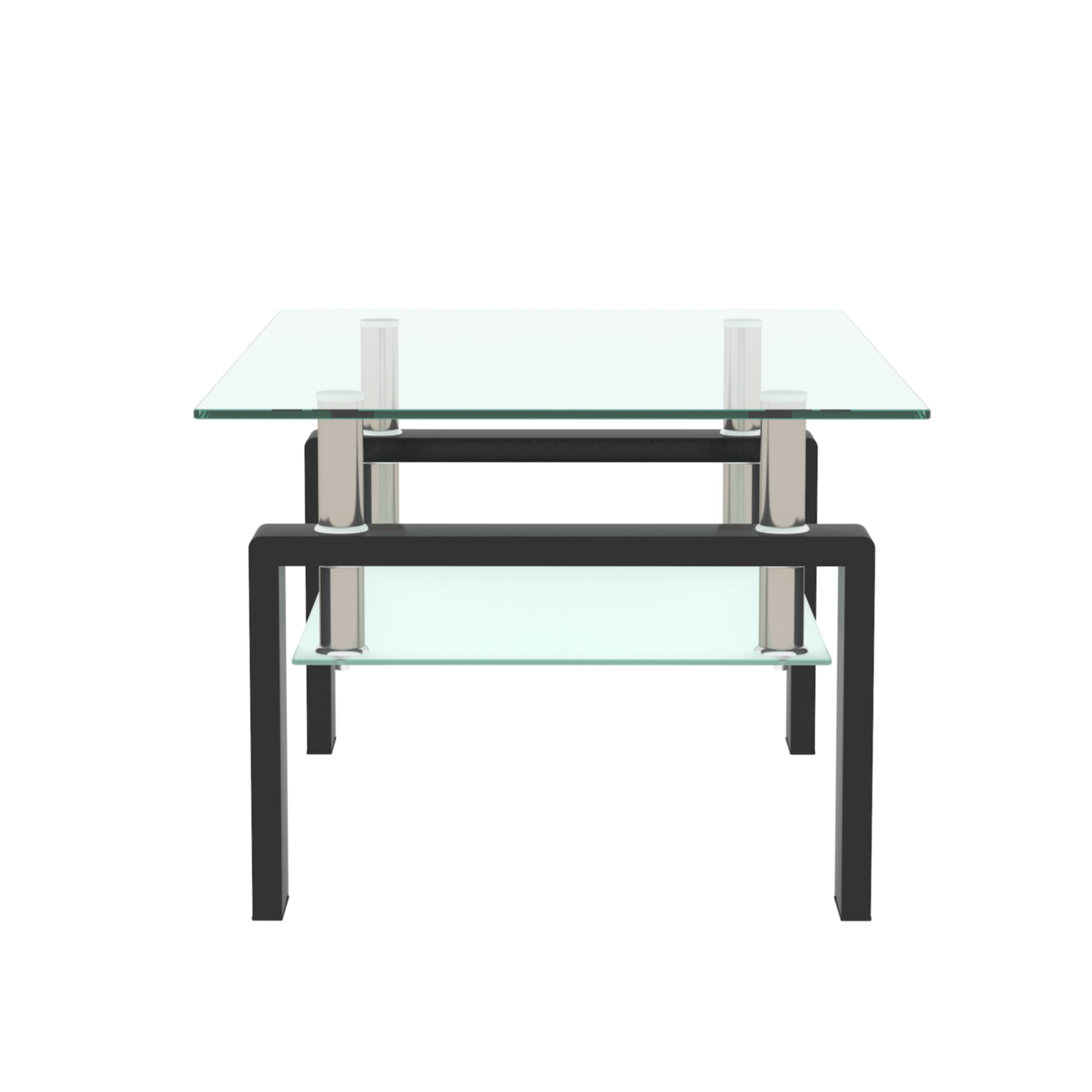 Yardi Yard Modern Tempered Glass Top Coffee Table with Storage Shelf, Clear Rectangle Center Table Sofa Table with Wood Legs for Living Room Home Furniture Yardi Yard Modern Tempered Glass Top Coffee Table with Storage Shelf, Clear Rectangle Center Table Sofa Table with Wood Legs for Living Room Home Furniture